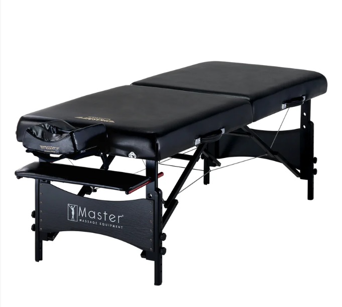 1-Масажний стіл Master Massage GALAXY Black (США)