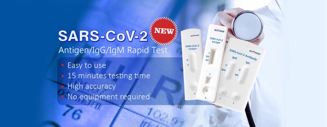Быстрый тест на выявление COVID-19, антитела IgG / IgM (цельная кровь / сыворотка / плазма)