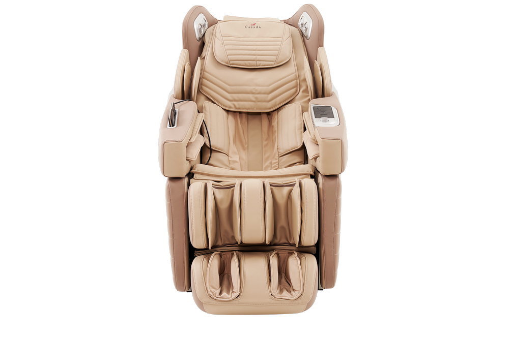 Массажное кресло Casada AlphaSonic III White Khaki
