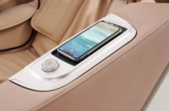 Масажне крісло Casada AlphaSonic III White Khaki