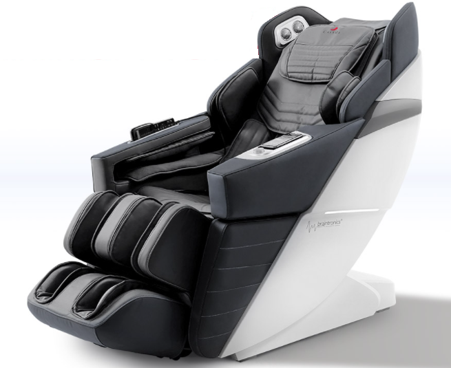 Массажное кресло Casada AlphaSonic III White Black