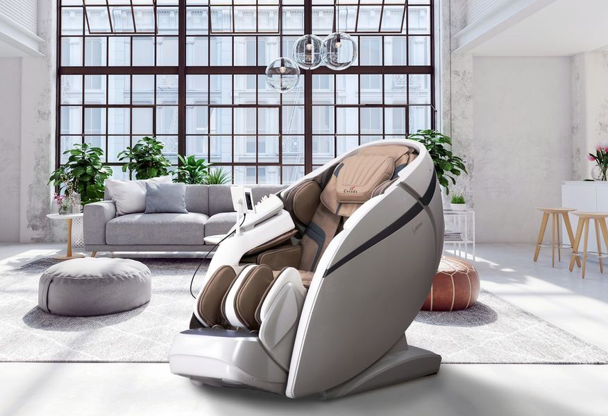 Масажне крісло Casada SKYLINER III Brown/Whitе