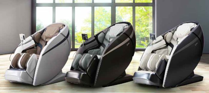Массажное кресло Casada SKYLINER III Brown/Whitе