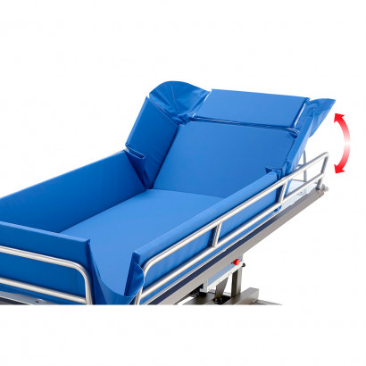 Каталка для миття лежачих пацієнтів SHOWER-TROLLEY-FOR-PAEDIATRIC-USE