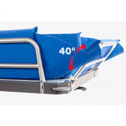 Каталка для миття лежачих пацієнтів SHOWER-TROLLEY-FOR-PAEDIATRIC-USE