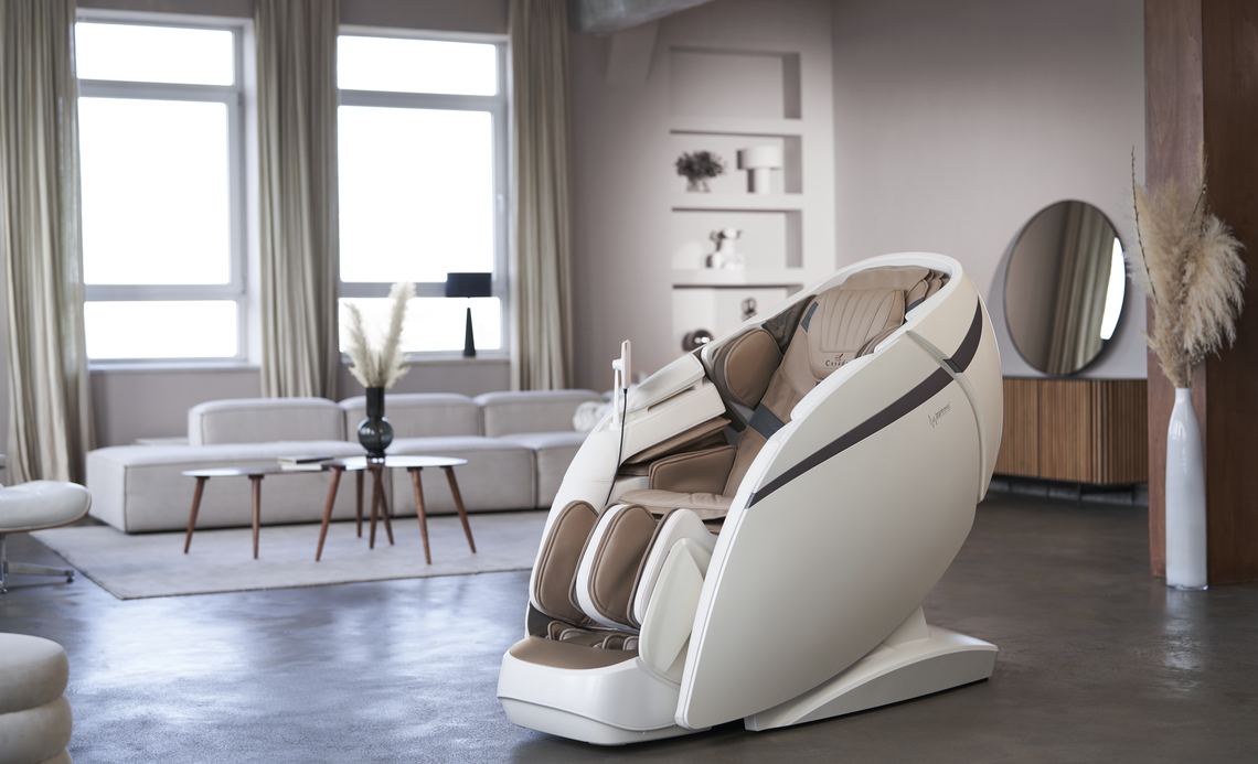 Масажне крісло Casada SKYLINER III Brown/Whitе