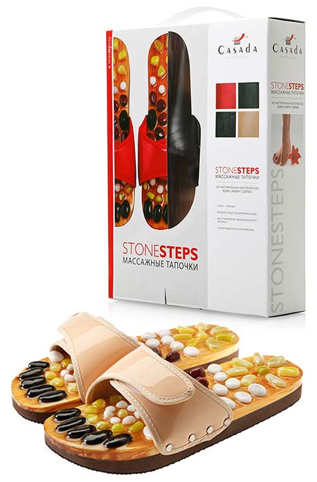 Массажные тапочки Casada Stone Steps 36р